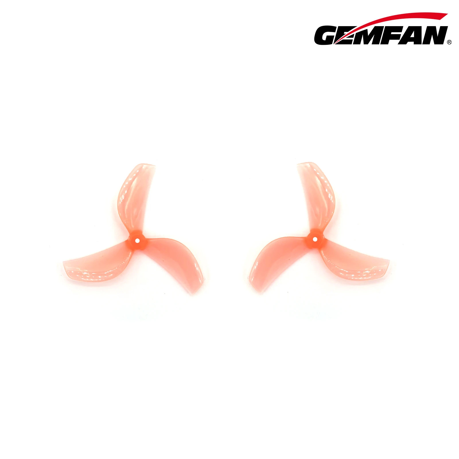 Gemfan 45mm 3 날 PC 프로펠러 1mm 1.5mm 4 쌍 RC FPV 레이싱 프리스타일 1.8 인치 시네후프 이쑤시개 드론 DIY 부품