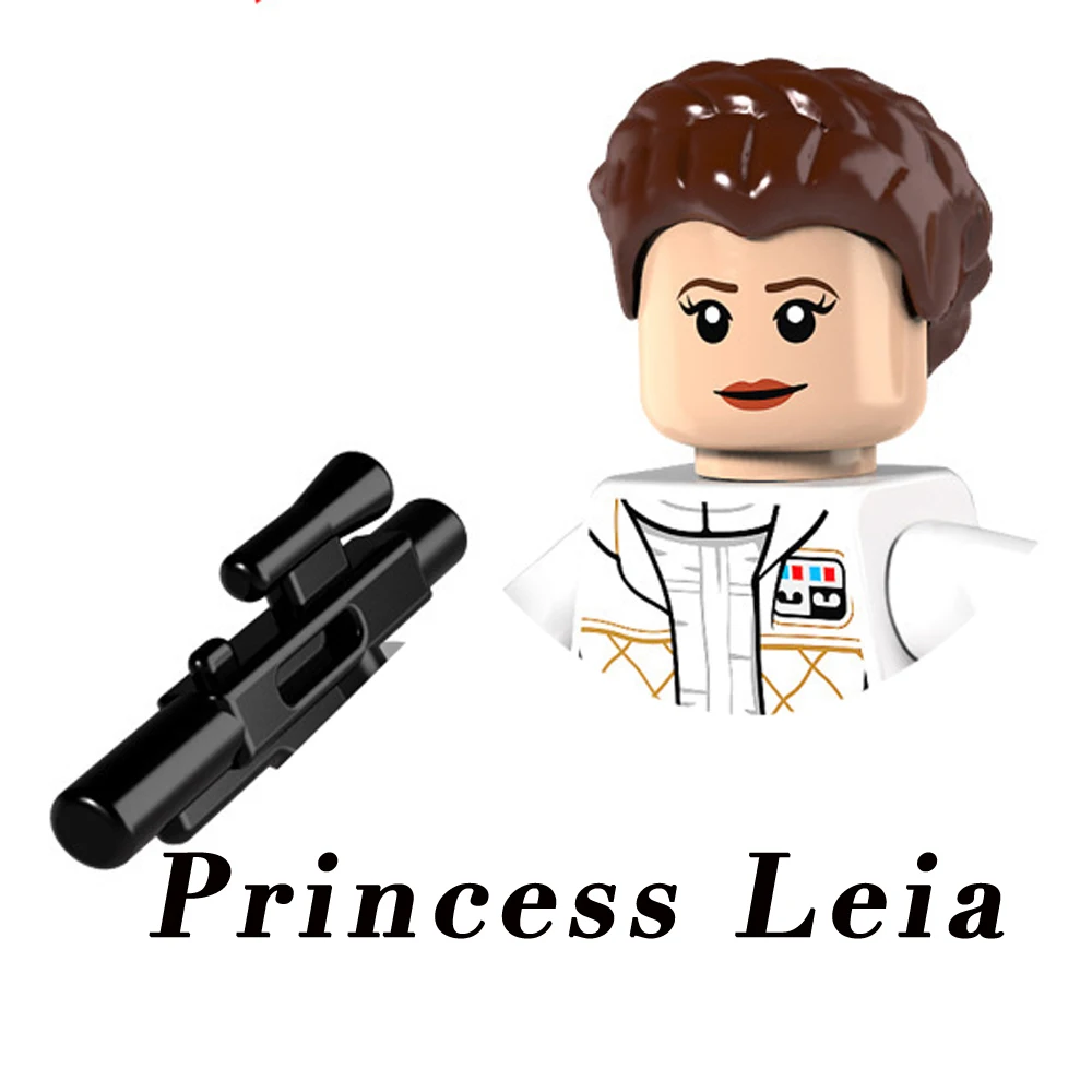 디즈니 투스켄 레이더 빌딩 블록, Jawas Rebel Troopers Leia Han Solo Ewoks Finn Starkiller Amidala Gamorrean 벽돌 피규어 장난감