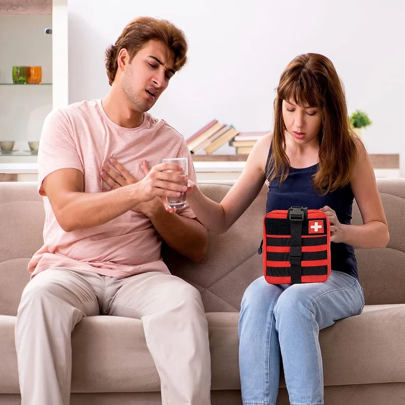 Molle 군사 파우치 EDC 가방 의료 EMT 전술 야외 응급 처치 키트 비상 팩 Ifak 육군 군사 캠핑 사냥 가방