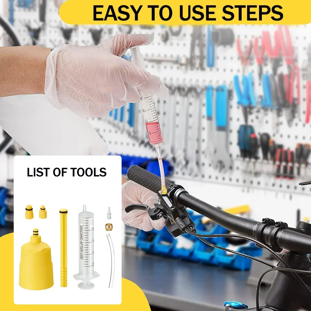 핫 자전거 브레이크 미네랄 오일 시스템, 60ml 유체 사이클링 산악 자전거, 시마노 27Rd 자전거 유압 디스크 브레이크 오일 유체