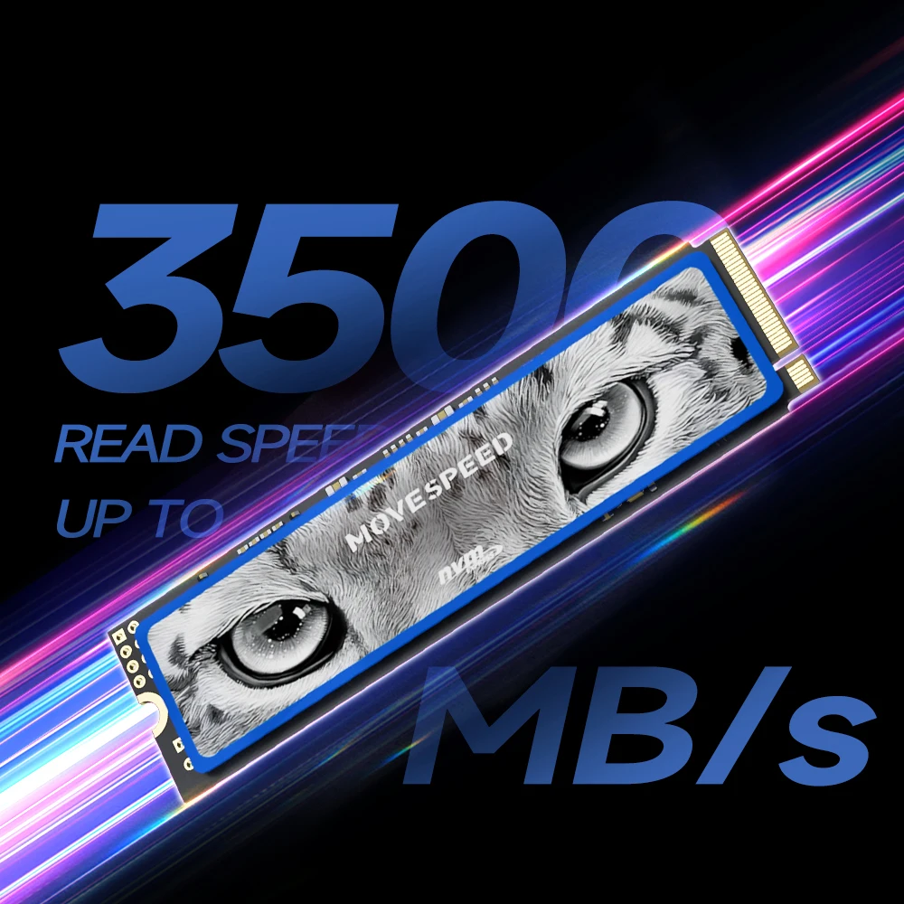 MOVESPEED 내장 솔리드 스테이트 드라이브, 3500 MB/s SSD NVMe M.2 2280, 2TB 1TB 512GB 256GB, M2 PCIe 3.0x4 2280 SSD, 노트북 PC용