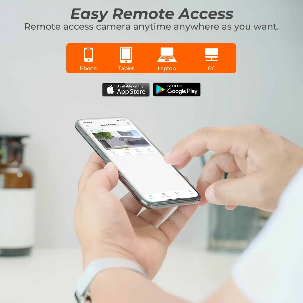 BESDER 8MP 오디오 불릿 IP 카메라, 와이파이 무선 AI 인간 감지, iCSee 4K CCTV 야외 감시 카메라, SD 카드 슬롯 포함