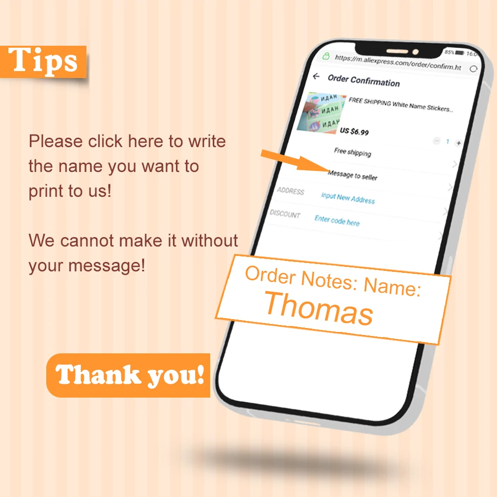 방수 태그 투명 맞춤형 이름 스티커, 유치원 히브리어 라벨, 어린이 학교 문구