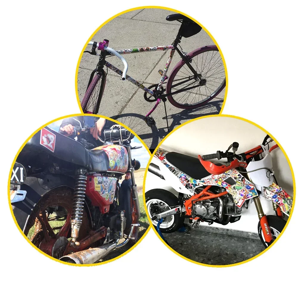 테러 시리즈 스티커 그래피티 스켈레톤 다크 스티커, 여행 케이스 노트북 스케이트보드 기타 냉장고 DIY 스티커, 50 개