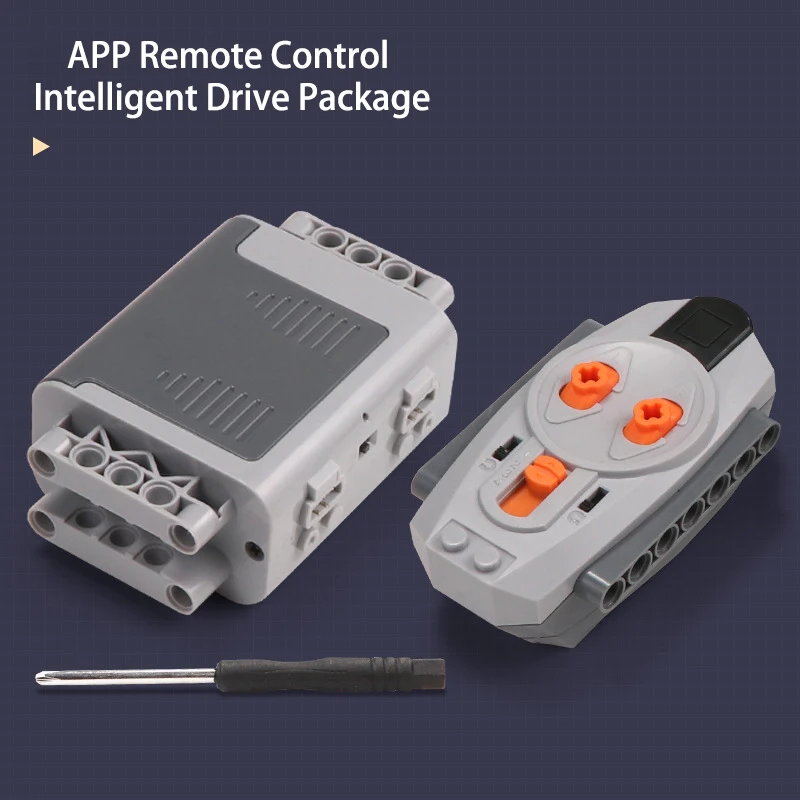 MOC 하이테크 부품 M XL L 모터 서보 전원 기능 모터 멀티 툴 PF 8293 8883 모델 빌딩 블록, LEGO 호환 가능