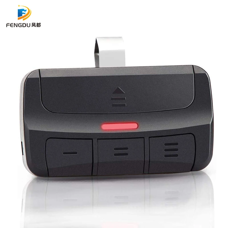 범용 게이트 원격 제어 차고 도어 제어, 다중 주파수 리모컨, 클립 포함, 280-868mhz 롤링 코드 송신기, 3 in 1