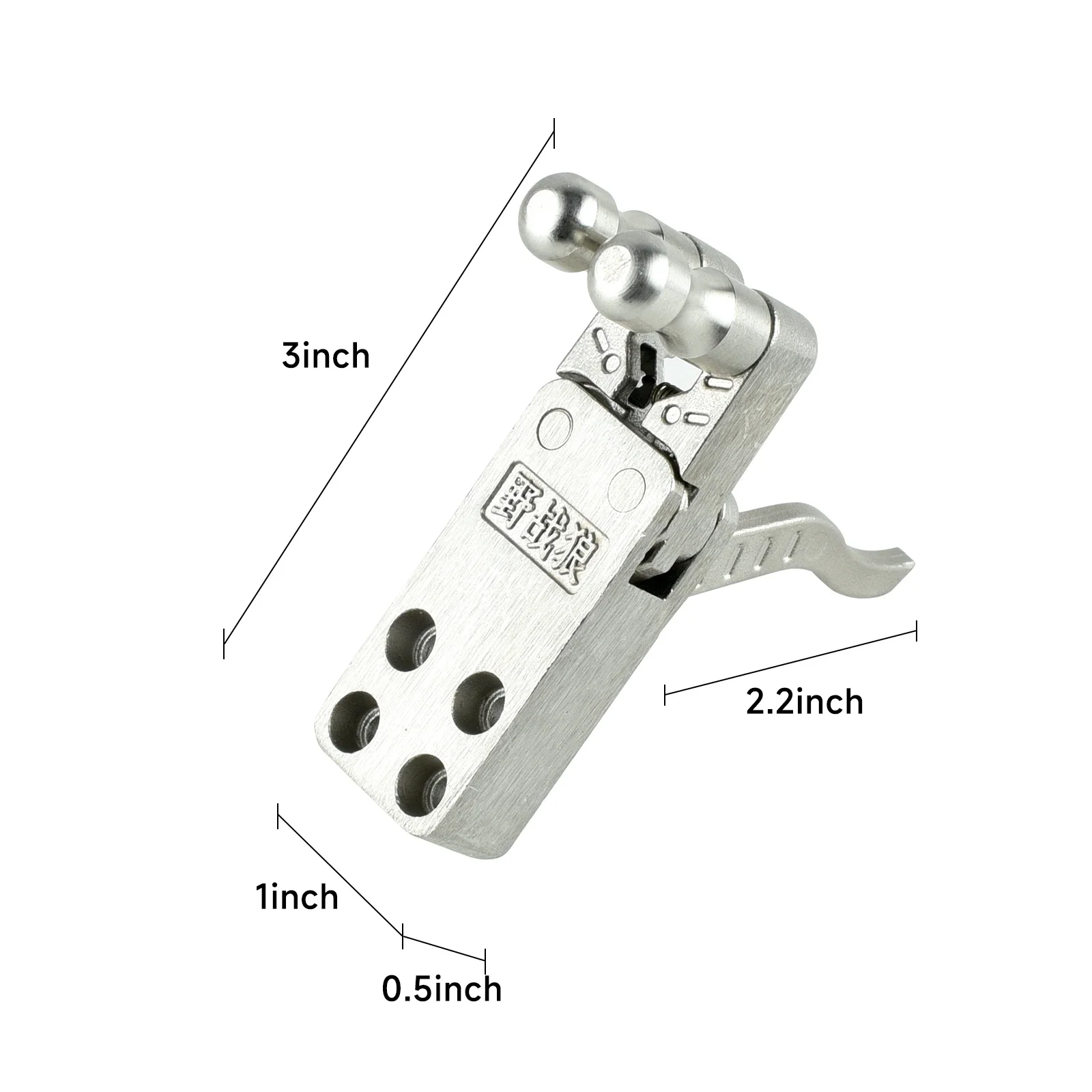 DIY 304 스테인레스 스틸 기계식 새총 액세서리, 슬라이딩 모듈 트리거, 강력한 고무 밴드