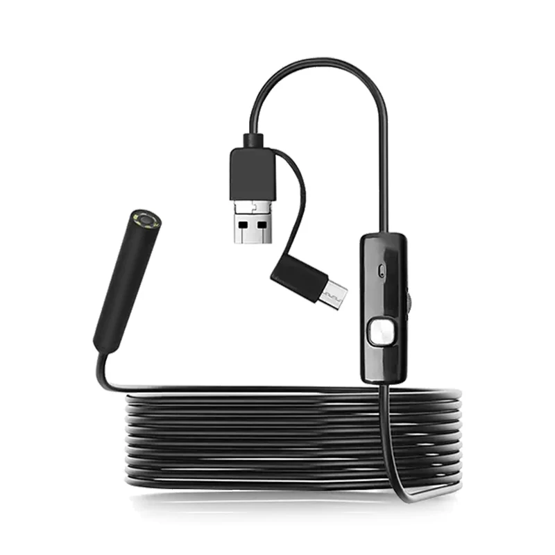 파이프라인 내시경, 480P, 1080P, 1200P 카메라, 5.5mm, 8mm, 안드로이드, 아이폰 검사 파이프, 자동차 내시경에 적합