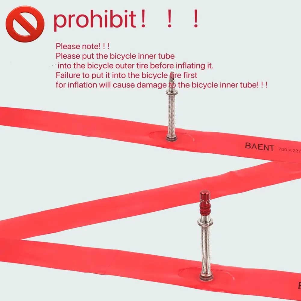 Baent TPU 초경량 자전거 내부 튜브, 산악 자전거 타이어 27.5, 프렌치 밸브, 1.26-1.75 1.9-2.7 자전거 부품, 26 인치, 48mm, 29 인치