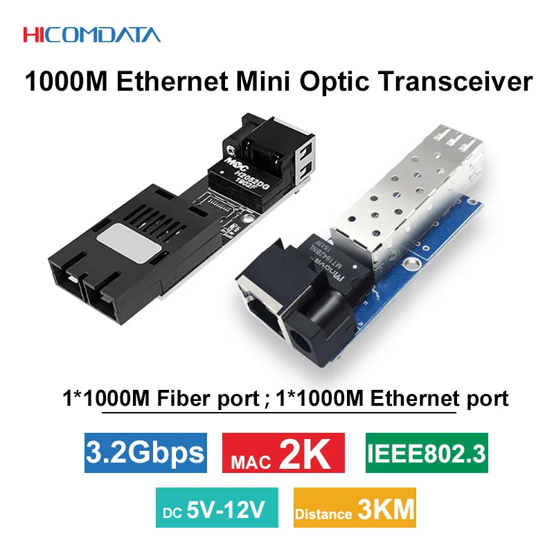 미니 광학 미디어 컨버터, 100/1000Mbp SFP 이더넷 1 파이버, 1 Rj45 기가비트 SC A/B DC 12V 광학 트랜시버 파이버 스위치 title=미니 광학 미디어 컨버터, 100/1000Mbp SFP 이더넷 1 파이버, 1 Rj45 기가비트 SC A/B DC 12V 광학 트랜시버 파이버 스위치 