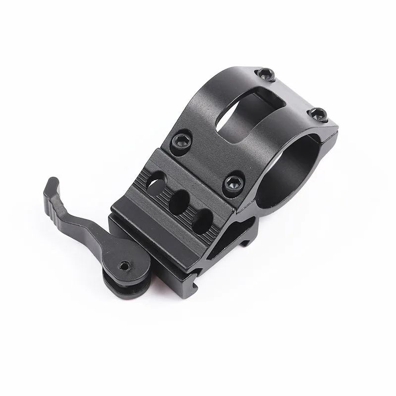 오프셋 피카티니 손전등 마운트, 퀵 릴리스, 45 도 피카티니 레일 링 마운트, 무기 라이트 마운트, 레이저 사이트 마운트, Mlok, 1 인치