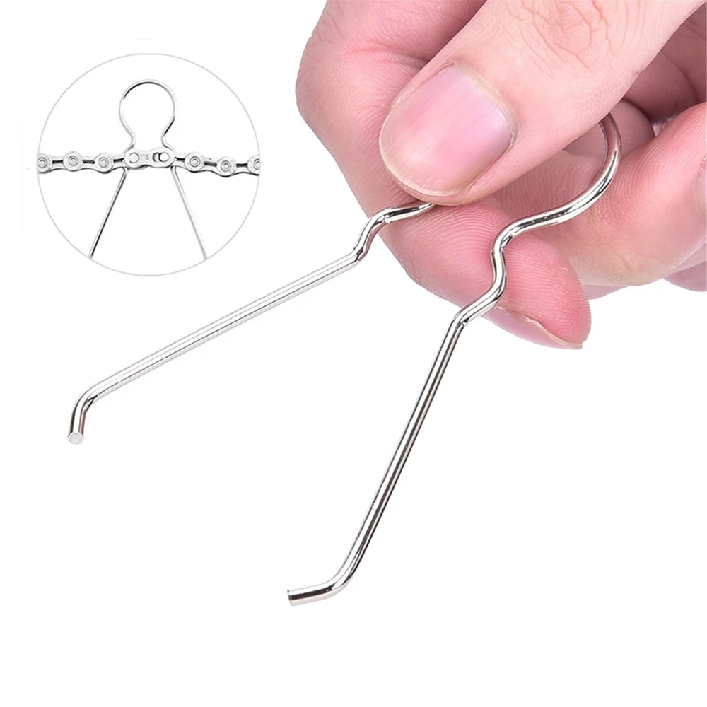 자전거 스테인레스 스틸 체인 분해 도구 펜치, MTB 도로 자전거 체인 후크 연결 수리 도구, 자전거 액세서리