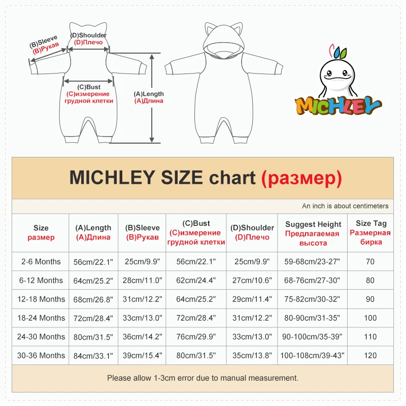 MICHLEY 부활절 토끼 아기 롬퍼, 겨울 후드 플란넬 유아 의류, 전체 바디 슈트 점프 슈트 코스튬, 어린이 베베