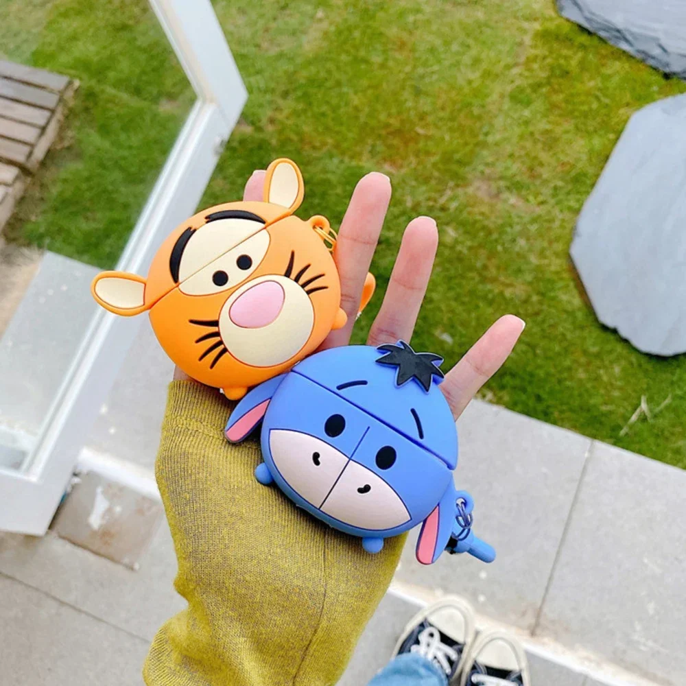 귀여운 만화 요다 미키 스티치 스파이더맨 이어폰 케이스 액세서리, 애플 에어팟 1, 2, 3, 3, 3, 에어팟 프로 케이스 커버