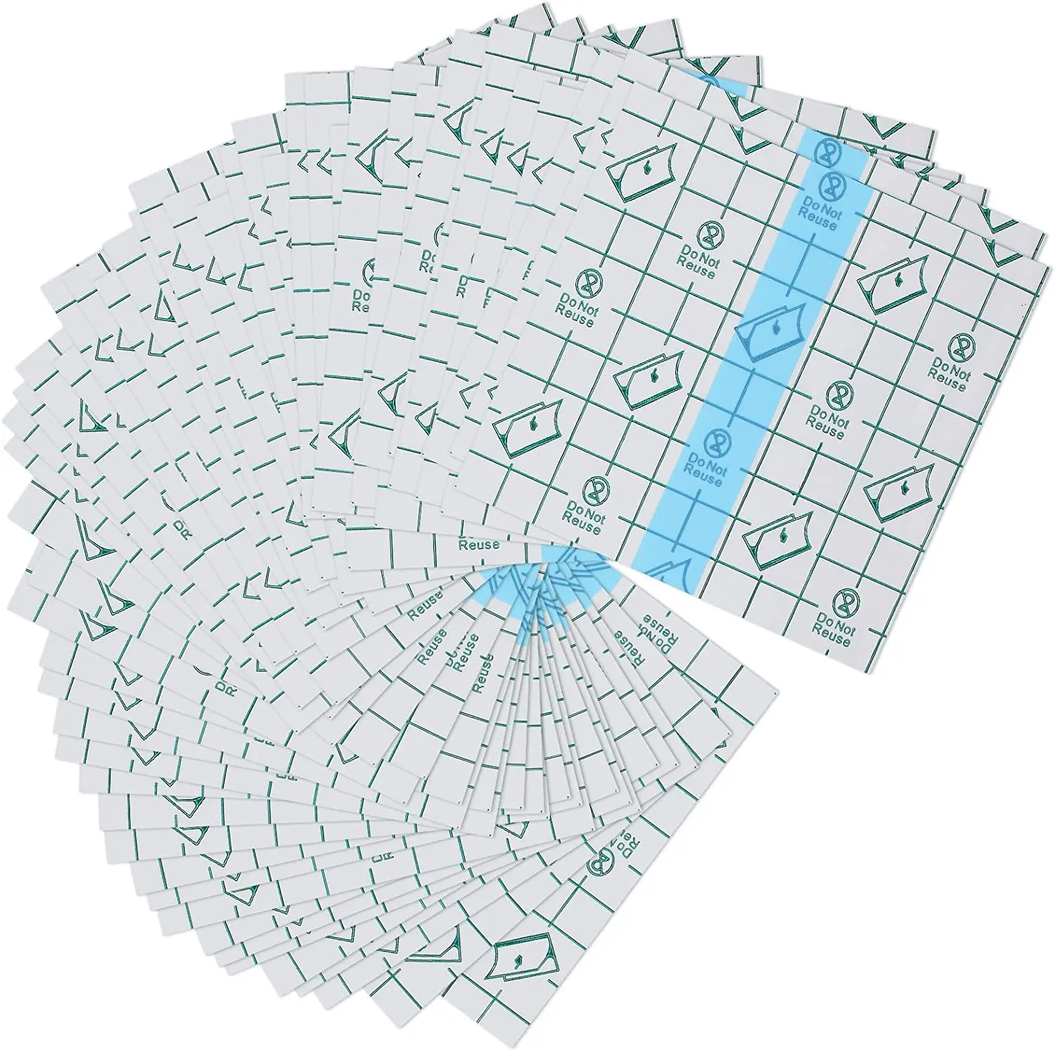 의료용 투명 접착 테이프, PU 항 알레르기 약용 상처 드레싱, 고정 테이프, 석고 방수, 100 개, 50 개