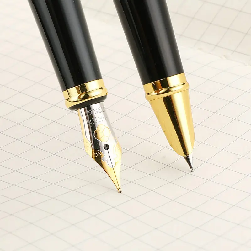 고급 잉크 펜촉 만년필 선물 상자, 비즈니스 필기 서명 서예 펜, 사무실 문구 용품 03924, 1PC