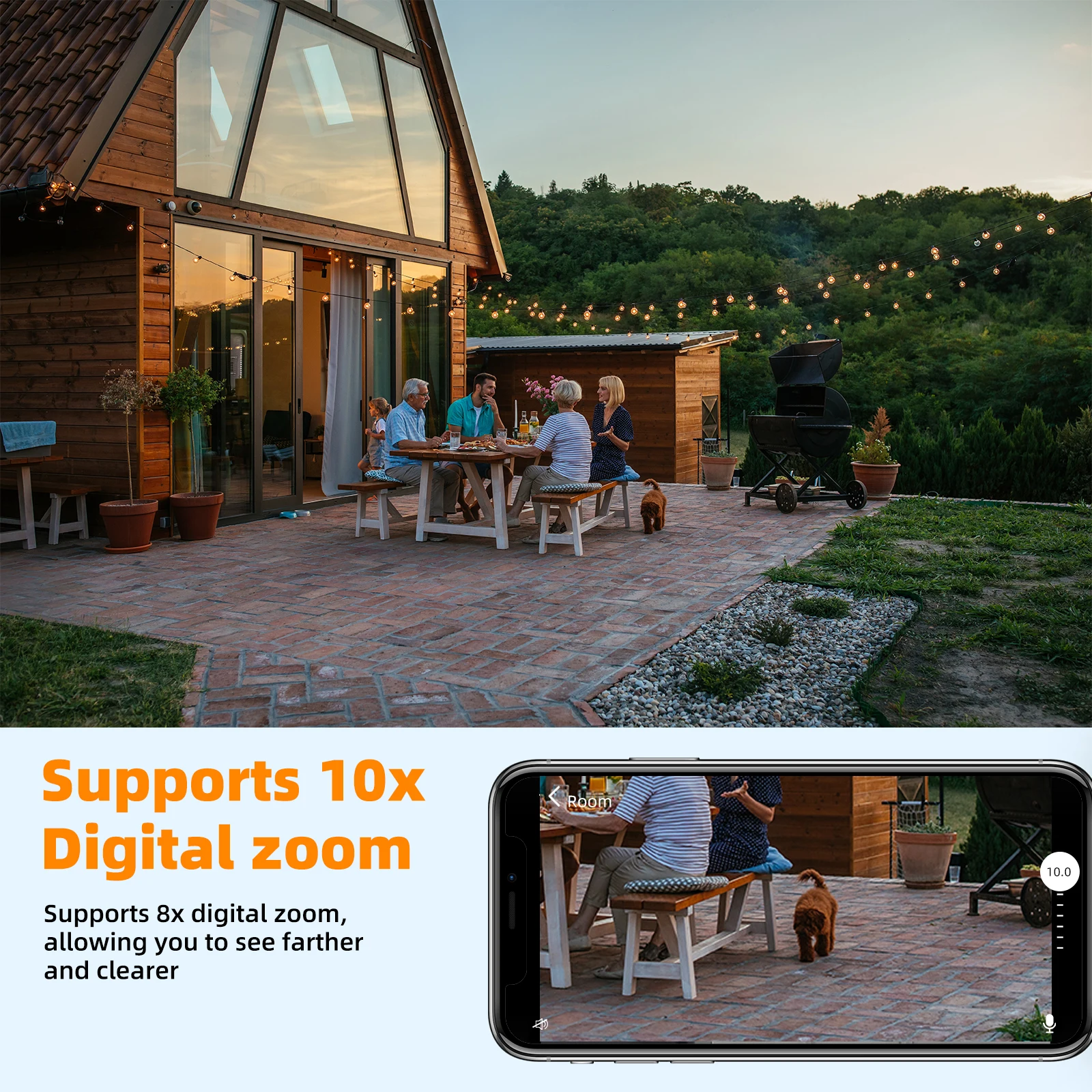 5MP 5G E27 전구 실내 카메라 전구 및 카메라, 와이파이 양방향 대화 보안 감시 CCTV 야외 보안 카메라, 2 in 1