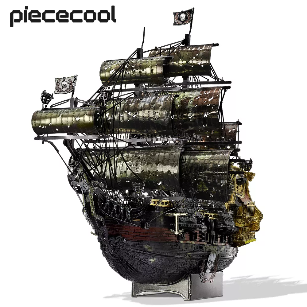 Piecool 3D 메탈 퍼즐, 앤 여왕의 복수 직소 해적선, DIY 모델 조립 키트, 십대용 장난감, 두뇌 티저 title=Piecool 3D 메탈 퍼즐, 앤 여왕의 복수 직소 해적선, DIY 모델 조립 키트, 십대용 장난감, 두뇌 티저 