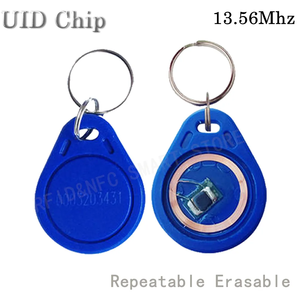 UID 칩 액세스 제어 RFID 키 파인더 카드 토큰 출석 관리 키체인, 반복 재기록 RFID, 13.56MHz, 10 개, 20 개 title=UID 칩 액세스 제어 RFID 키 파인더 카드 토큰 출석 관리 키체인, 반복 재기록 RFID, 13.56MHz, 10 개, 20 개 