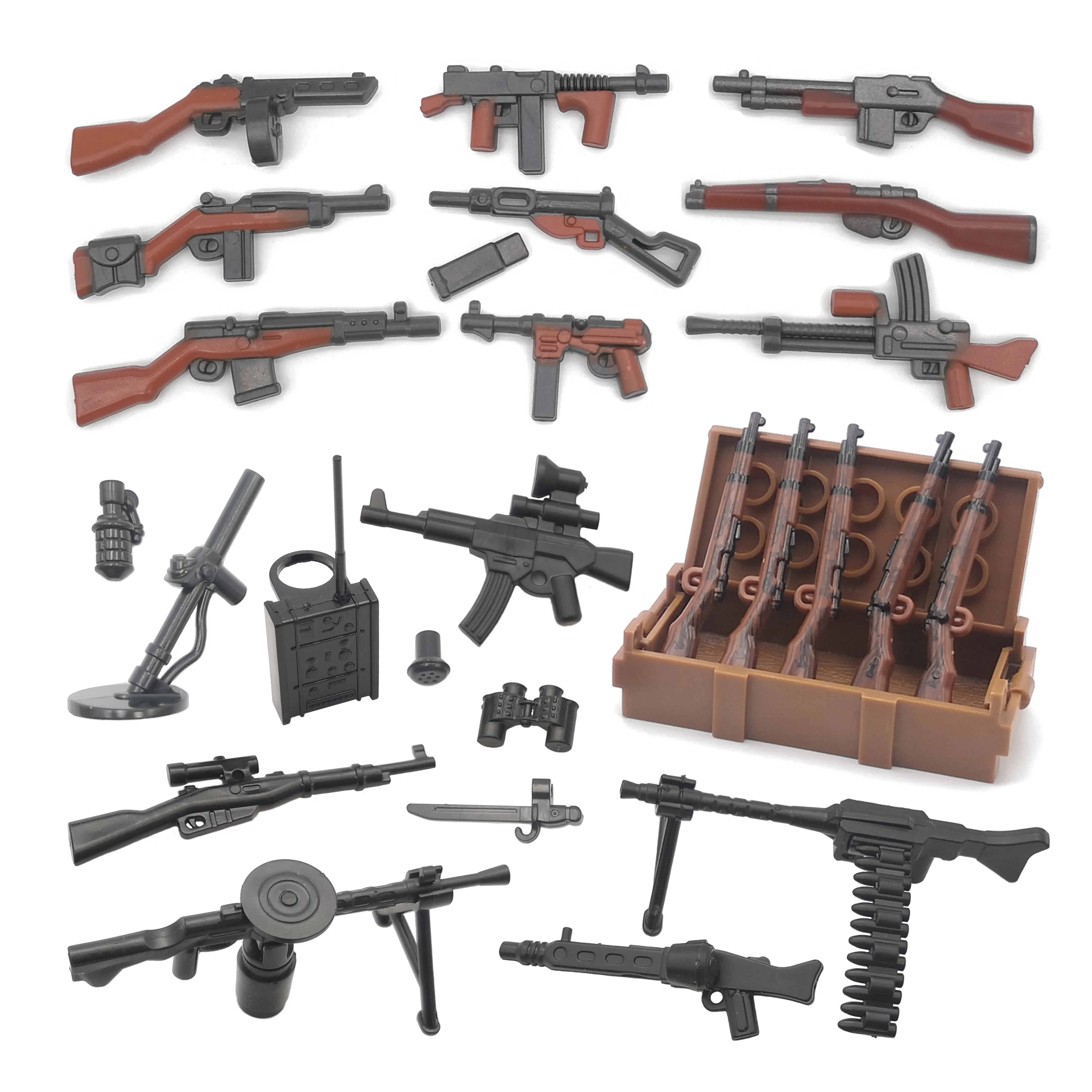 WW2 총 Kar98K PPSh41 소총, DIY 무기 무기 군사 군인 그림 Playmobil 모델 빌딩 블록 벽돌, 어린이 키즈 선물 완구 title=WW2 총 Kar98K PPSh41 소총, DIY 무기 무기 군사 군인 그림 Playmobil 모델 빌딩 블록 벽돌, 어린이 키즈 선물 완구 