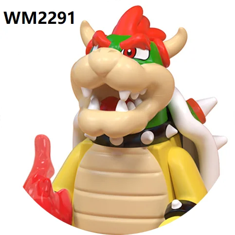 슈퍼 메리 시리즈 세트, 마리오 브라더스, 루이지, 보우서, 요시, 피치, 두꺼비, 동키, 콩, 미니 액션 피규어 완구, KDL815, WM6103