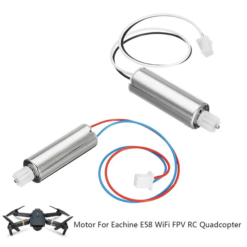 E58 RC 쿼드콥터 예비 부품, 7mm 브러시드 코어리스 모터, 기어 커넥터 포함, CW / CCW 교체 액세서리, RC 드론 부품 title=E58 RC 쿼드콥터 예비 부품, 7mm 브러시드 코어리스 모터, 기어 커넥터 포함, CW / CCW 교체 액세서리, RC 드론 부품 