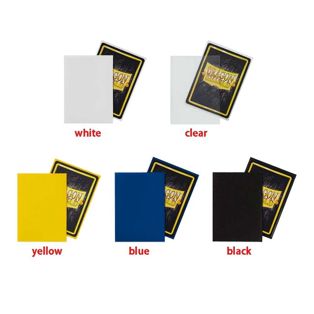 매트 카드 슬리브 드래곤 쉴드 카드 커버, 매직 PKM, 스타 리얼 보드 게임용 카드 보호대, 박스 당 100 개, 66x91cm