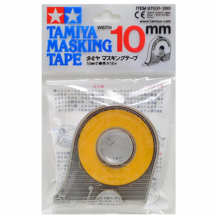 타미야 마스킹 테이프, 타미야 모델 페인팅, 군사 모델, 취미 DIY 도구, 총 길이 18m, 1mm, 2mm, 3mm, 6mm, 10mm, 18mm, 40mm