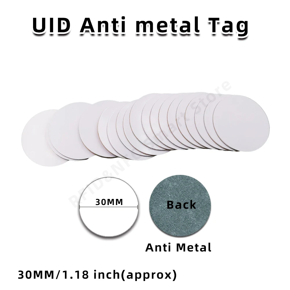 UID 태그 안티 메탈 13.56MHz 블록 0 섹터 쓰기 가능 IC 카드, 클론 변경 가능 UID 전화 스티커, 1K S50 RFID 액세스 제어 카드 title=UID 태그 안티 메탈 13.56MHz 블록 0 섹터 쓰기 가능 IC 카드, 클론 변경 가능 UID 전화 스티커, 1K S50 RFID 액세스 제어 카드 