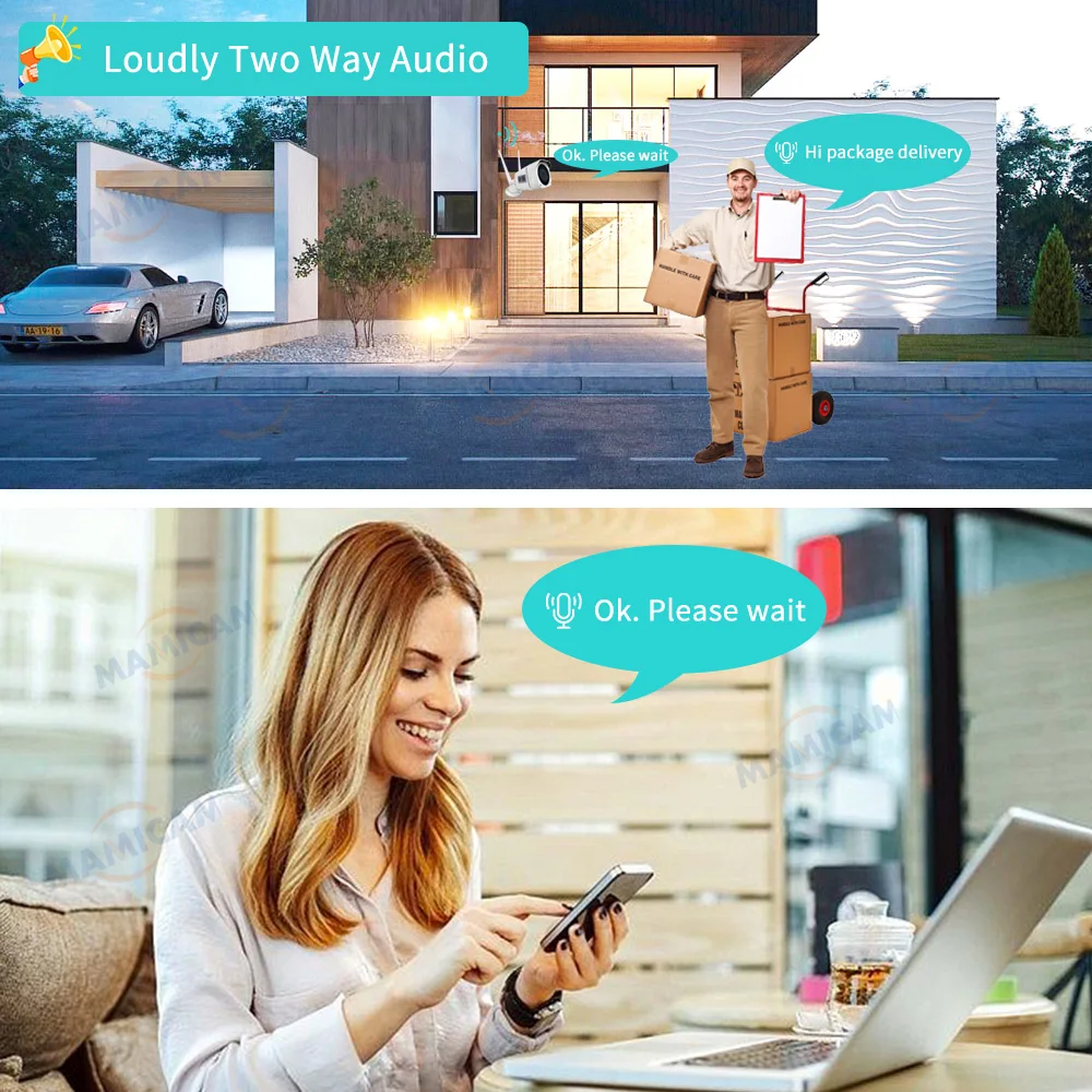 4G SIM 카드 IP 카메라, 5MP HD 야외 무선 와이파이 보안 총알 카메라, 1080P 비디오 감시 CCTV, 금속 P2P IP66 Camhipro