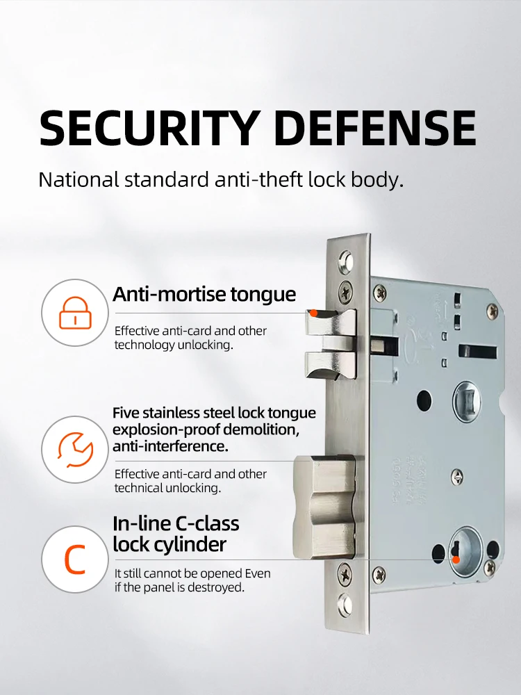 투야 와이파이 디지털 전자 잠금 스마트 문짝, 원격 잠금 해제, 키리스 잠금, 도난 방지 보안, 스마트 홈, 호텔 사무실