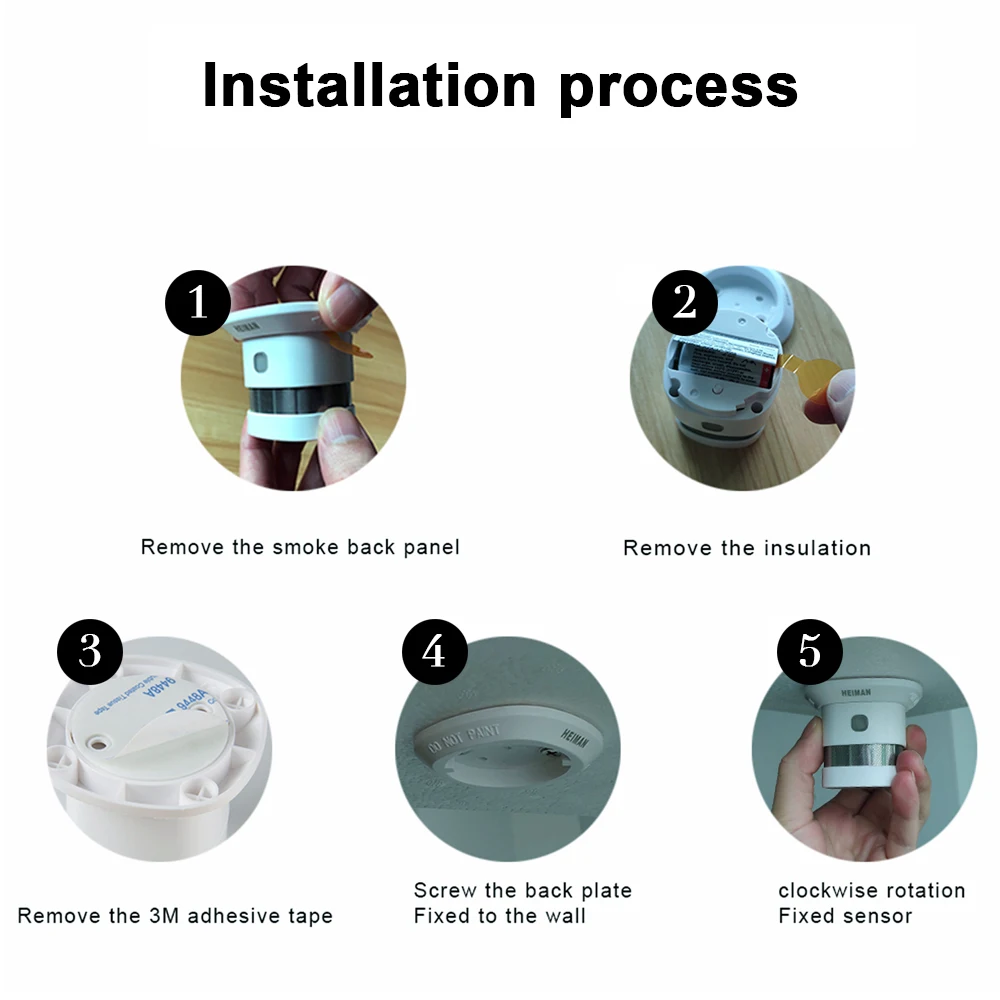 HEIMAN-Zigbee 3.0 화재 경보 연기 감지기 스마트 홈 시스템, 2.4GHz 고감도 안전 예방 센서 무료 배송