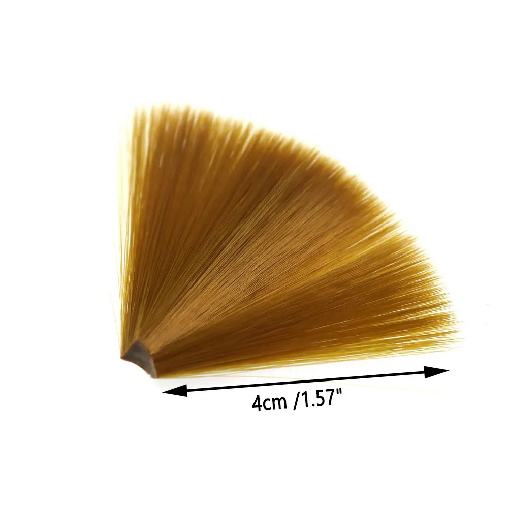 Bimoo 미세 직경 브라운 나일론 테이퍼 플로팅 플라이 타이, 메이플라이 테일 섬유, 퍼디건 님프 테일 플라이 타이 재료