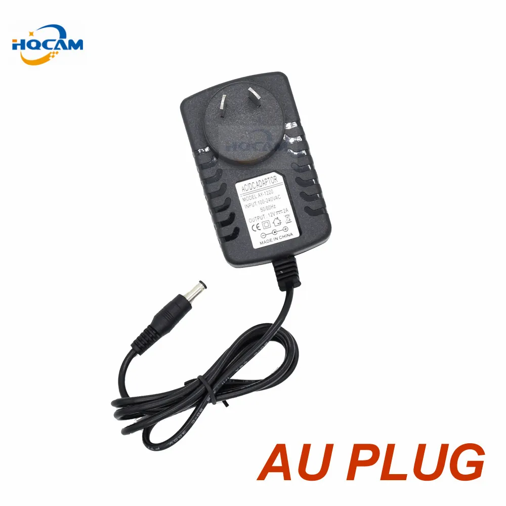 HQCAM CCTV,EU, US, UK, AU 플러그용 전원 공급 어댑터, AC 110-240V-DC 12V 2A