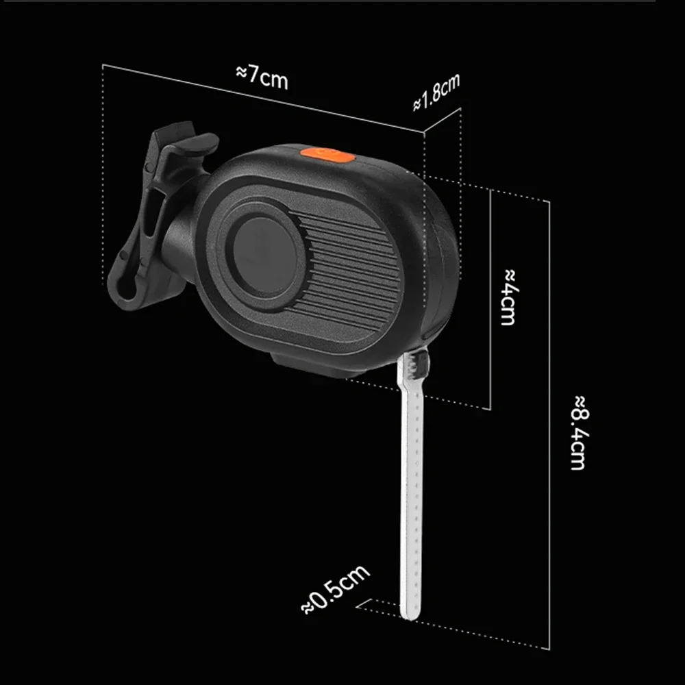 자전거 후미등, 산악 도로 후면 자전거 라이트, 자전거 러닝 워터 라이트, USB 충전 LED 라이트, 자전거 라이딩 장비