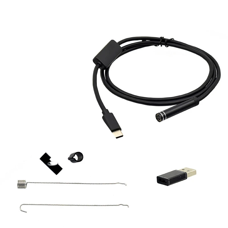 USB 스네이크 검사 카메라, IP67 방수 USB C 타입 보스코프, 스코프 카메라, 삼성 갤럭시 S9 S8 구글 픽셀 넥서스 6p