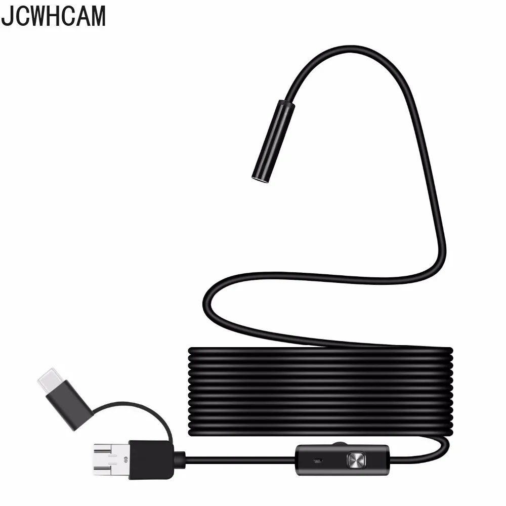 안드로이드 PC용 방수 검사 내시경 카메라, 1080P HD USB 내시경, 8 LED, 1 m, 2 m, 5m 케이블, 8.0mm, 신제품