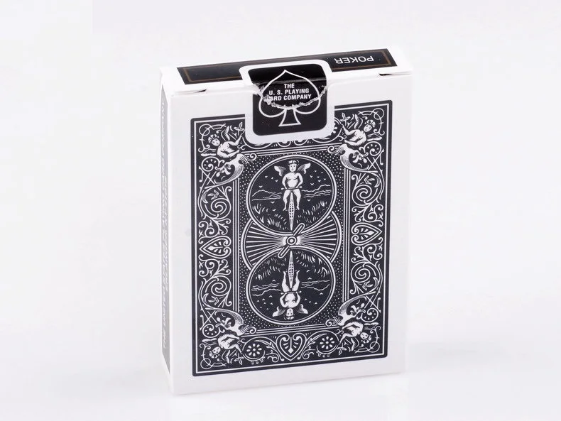 자전거 클래식 블랙 데크 라이더 백 플레잉 카드, 표준 인덱스 포커 매직 카드 게임, 마술사 마술 트릭 소품