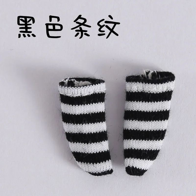 HOUZIWA BJD 인형 액세서리, 1/12 GSC OB11 인형 양말