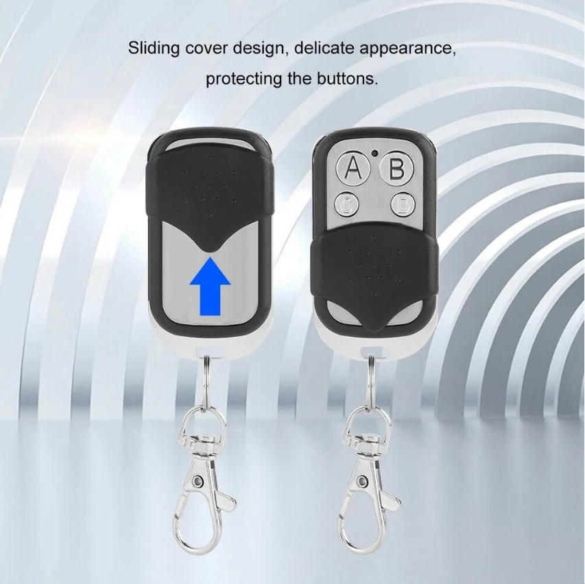 Nice FLO1 FLO2 FLO4 차고 문짝 리모컨 복제, 고정 코드, 얼굴 대 얼굴 복사, FLO1 FLO2 FLO4 게이트 리모컨, 433MHz