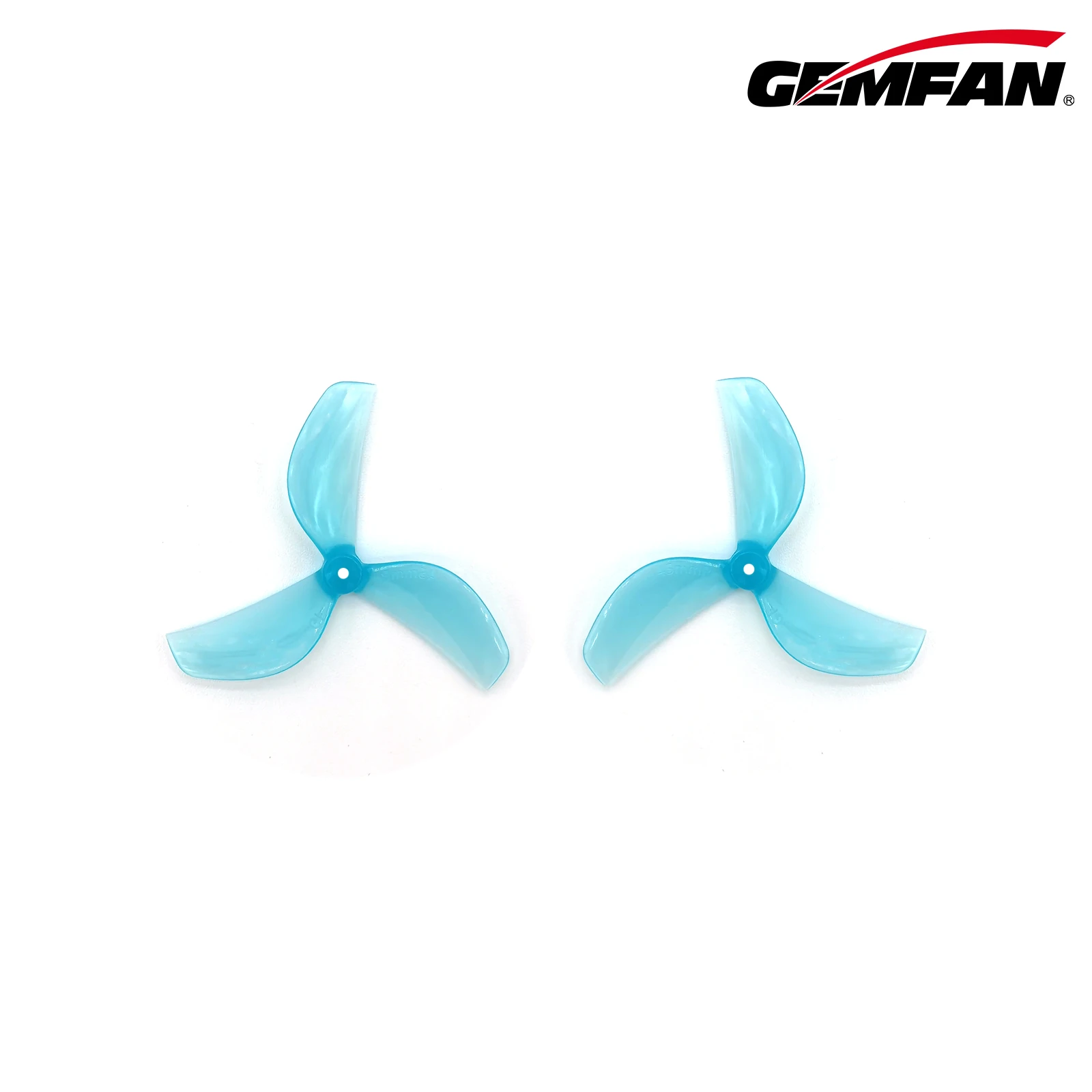Gemfan 45mm 3 날 PC 프로펠러 1mm 1.5mm 4 쌍 RC FPV 레이싱 프리스타일 1.8 인치 시네후프 이쑤시개 드론 DIY 부품