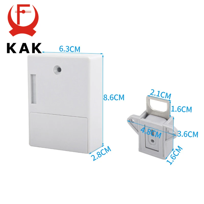 KAK-센서 잠금 EMID IC 카드 센서 디지털 서랍 카드 잠금, DIY 지능형 전자 보이지 않는 숨겨진 캐비닛 잠금 하드웨어