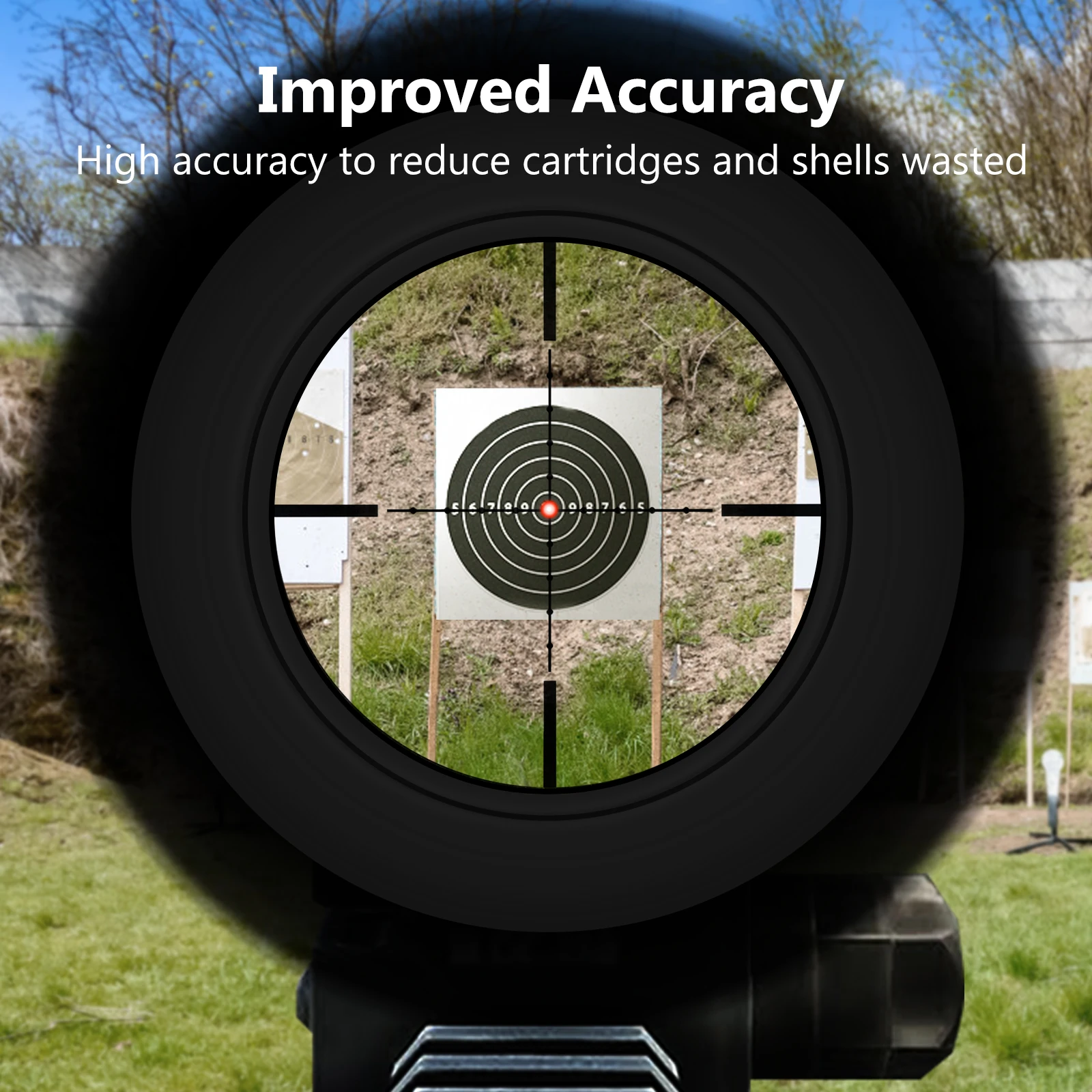 Midd10 라이플 레드 레이저 보어 사이트 시준기 키트, 박스 포함, 휴대용 레이저 사이트 177,. 64 구경 샷건, 사냥 보어사이트