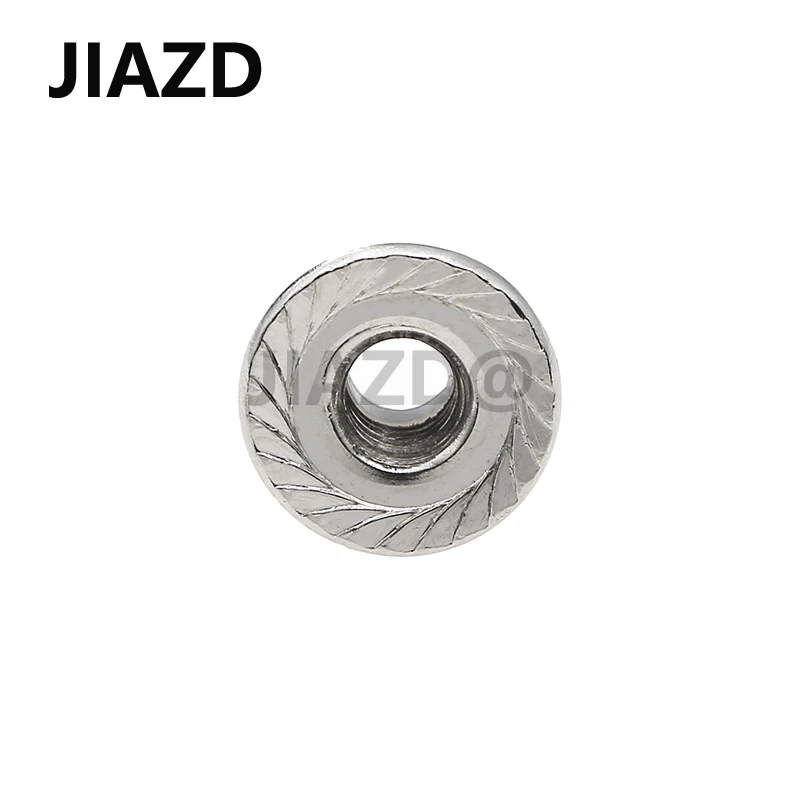 1/10 1/8 1/14 RC 자동차 트럭 크롤러 HSP SCX10 WLtoys TAMIYA용 금속 M4 플랜지 잠금 너트, 스키핑 방지 육각 휠 어댑터, 1 세트