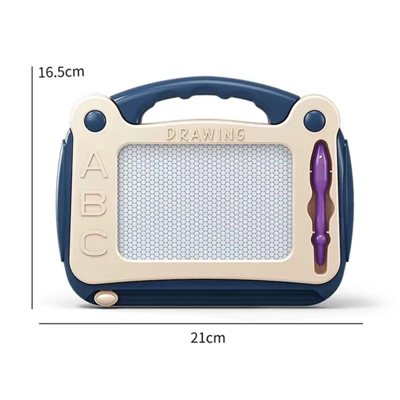 미니 마그네틱 드로잉 보드, 지울 수 있는 다채로운 쓰기 패드, 펜 1 개, 그림 그래피티 미술 교육 유치원 도구, 어린이 장난감