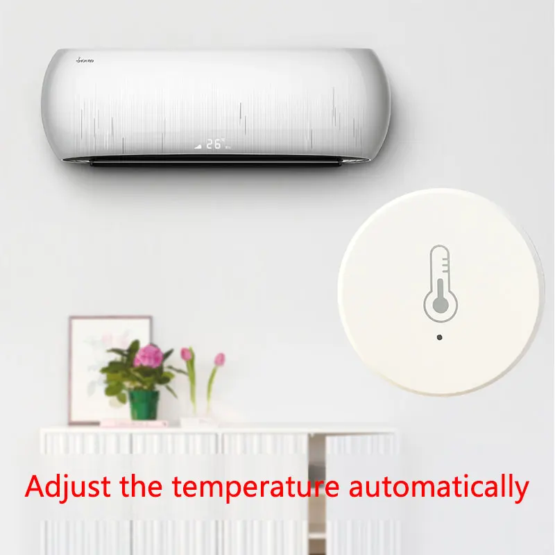 Tuya ZigBee 실시간 온도 및 습도 센서, Alexa, Google Home, 스마트 홈, 스마트 라이프, Tuya 스마트 앱 제어