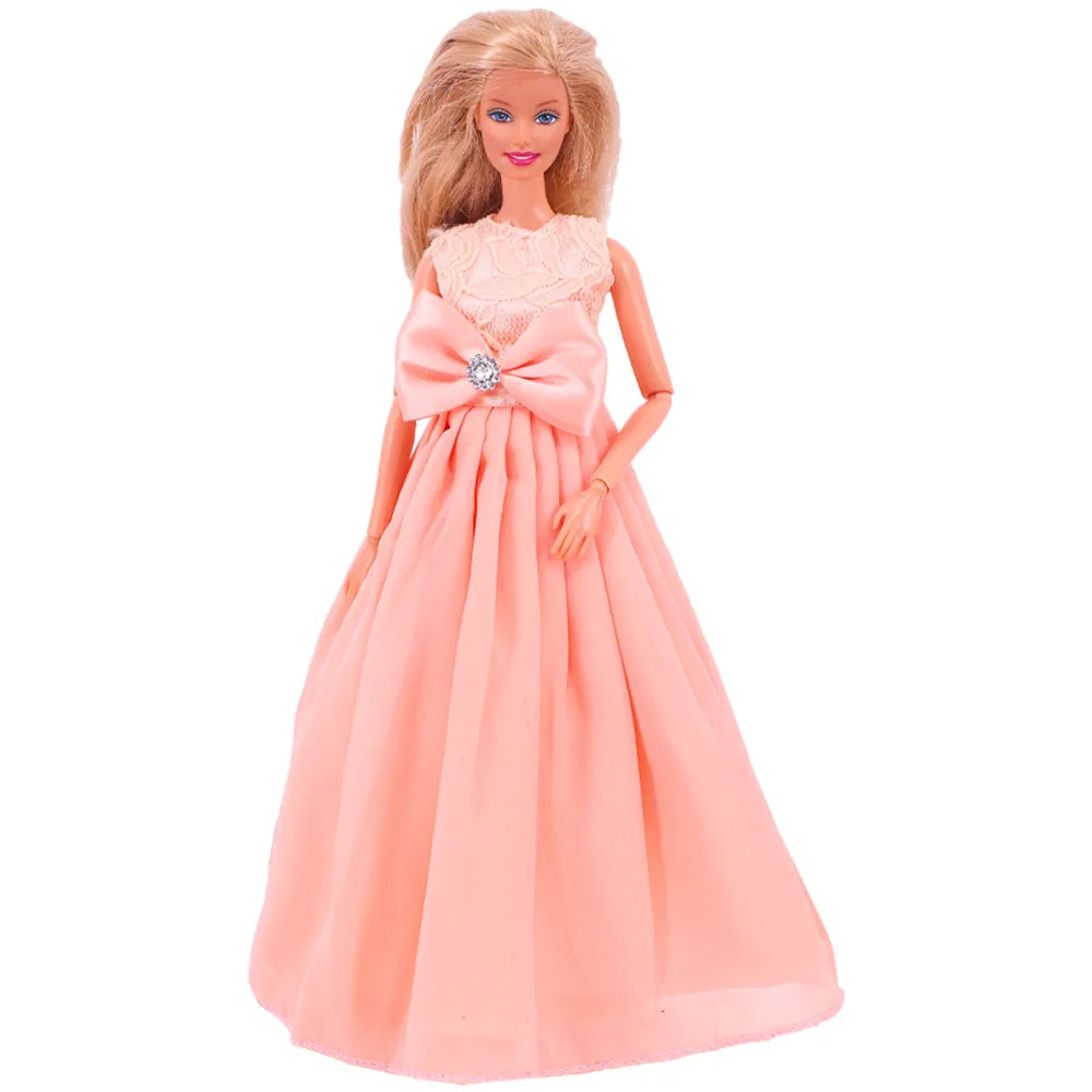 수제 바비 옷 웨딩 드레스 인형 옷, 11.5 인치 바비 1/6, BJD 인형의 집 액세서리, 공주 이브닝 드레스