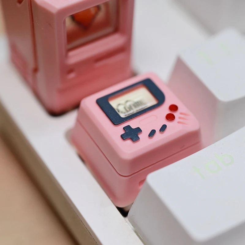 K-04 FC 키보드 키캡, 기계식 클래식 레트로, 귀여운 투명 버튼, 맞춤형 키캡, 3 인 1 키캡 기계식 키보드 키캡 포인트 키캡 키보드 키캡 K 03 키 캡 K 04 키 캡 K 01 키 캡