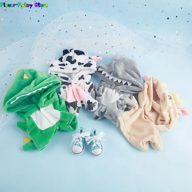 귀여운 인형 인형 옷, 스트레이 키즈 박제 동물 만화 점프수트, 메신저 백, 캔버스 팬 선물, 20cm