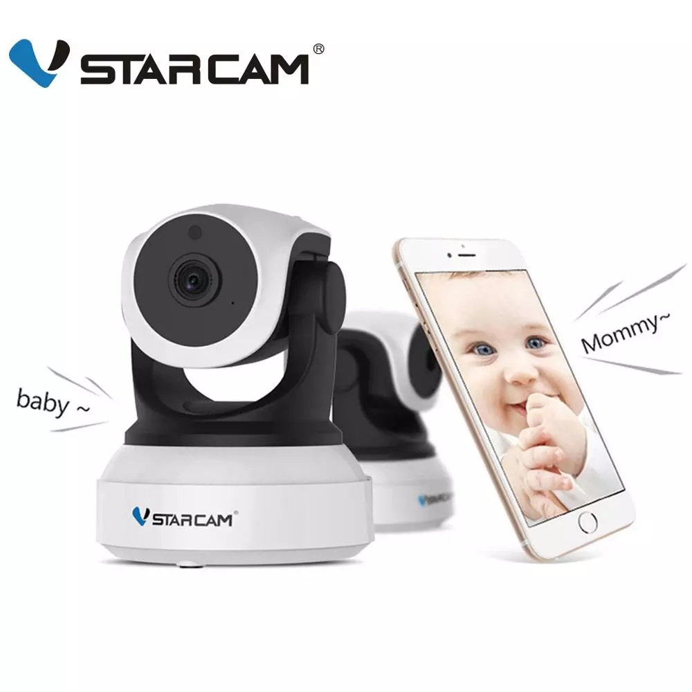 VStarcam-720P IP 카메라 무선 2.4G 와이파이 카메라, 감시 보안 카메라 IR 인터콤 모션 감지 앱 모바일뷰 title=VStarcam-720P IP 카메라 무선 2.4G 와이파이 카메라, 감시 보안 카메라 IR 인터콤 모션 감지 앱 모바일뷰 